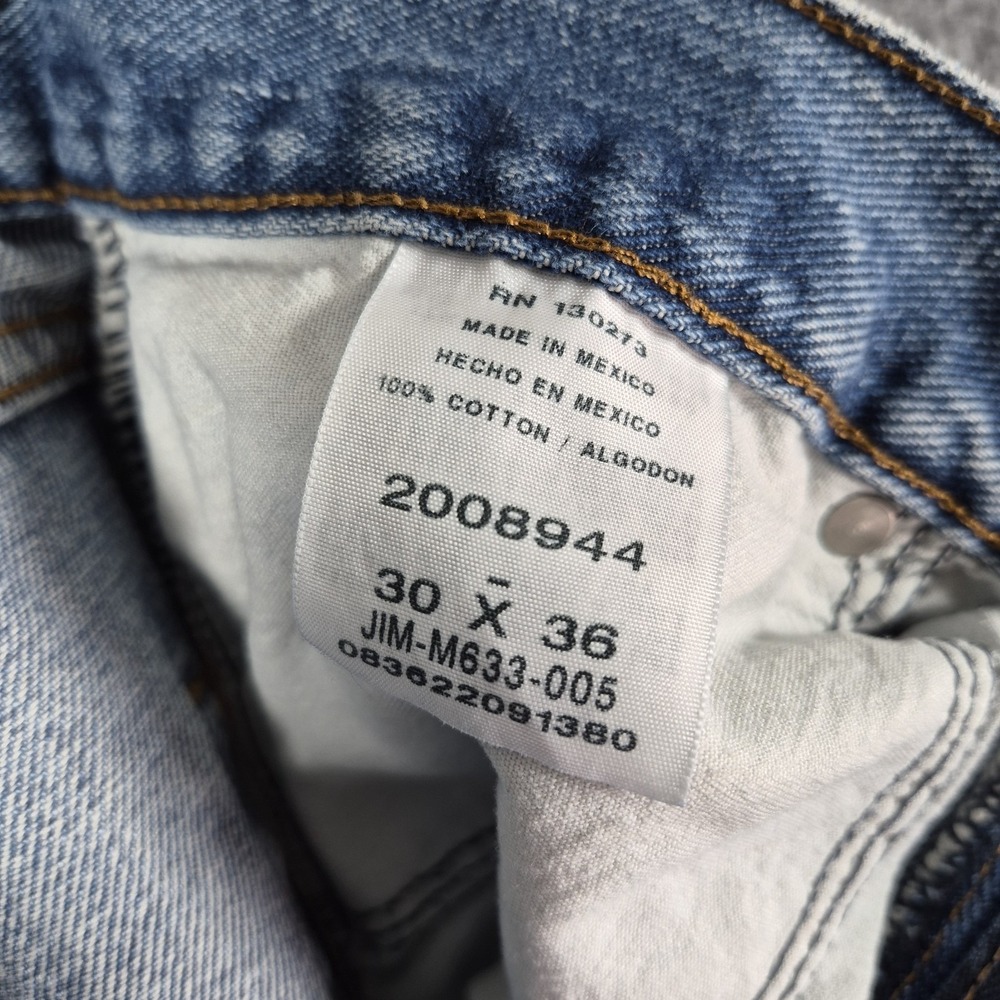 Men's Lee Regular Fit Straight‎ Leg Blue Jeans size 30 X 36 - 2008944 - Picture 5 of 6